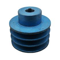Polia De Ferro 3 1/2'' 90Mm 3A Com Furo 19Mm Chaveta 6Mm Wayne W700 Com Motor 5 Cv 2 Polos