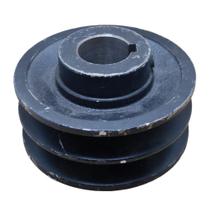 Polia De Ferro 4'' 100Mm 2B Com Furo 28Mm Chaveta 8Mm Chiaperini B2 Gilbarco