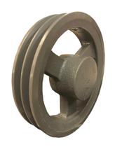Polia de Ferro Fundido 200mm com 2 Canais B - Mademil