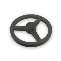 Polia de Ferro Fundido 250mm 1 Canal Perfil B Sem Furo