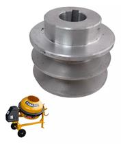 Polia do Motor de Alumínio para Betoneira 400 Litros CSM Polia do Motor de Alumínio para Betoneira 400 Litros CSM