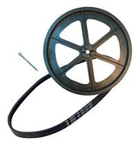 Polia e Correia para Tanquinho Suggar Lavamax 12kg - Modelos 4PJE904 e 4JMA904