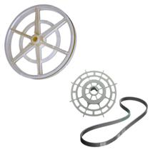 Polia Motor + Polia Agitador + Correia Mueller Super Pop