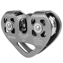 Polia para Tirolesa KH866 de Dupla Velocidade 30kN para Uso Pesado Polia para Tirolesa KH866 de Dupla Velocidade 30kN para Uso Pesado