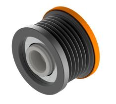 Polia Roda Livre Bzm 1033 Bmw 116I 118I 120I 316I 318I Touri