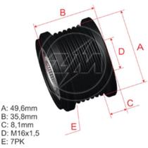 Polia roda livre para alternador Renault Megane 2005 a 2014