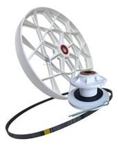 Polia Tanquinho Colormaq Cubo De Bronze E Correia 5 Pje 880