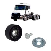 Polia Tensor Correia Lisa Compatível Scania Série 4 Cabine R/ G/ T/ P Polia Tensor Correia Lisa Compatível Scania Série 4 Cabine R/ G/ T/ P