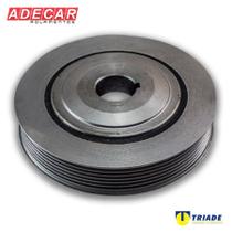 Polia Triade Antivibratória do Virabrequim Damper T-161 T161 Citroen Peugeot Fiat