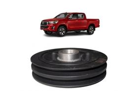 Polia virabrequim hilux 2.8 diesel (dupla)