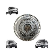 Polia viscosa da hélice do radiador (sem hélice) ford transit