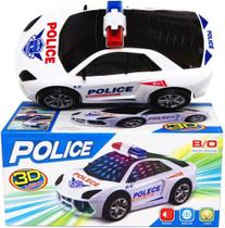 Police car 3D Light-B/O Eletric Universal