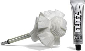 Polidor automático FLITZ Buff Ball com 50 g de pasta de polimento de metal