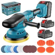 Polidor de amortecedor de carro sem fio Vkdemer 21V 6" sem escova 600W