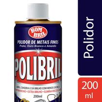 Polidor de Metais Finos 200ml, Polibril