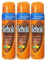 Polidor de Móveis Behold Citrus 370ml Pacote com 3 Polidor de Móveis Behold Citrus 370ml Pacote com 3