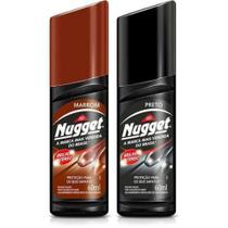 Polidor de Sapato Líquido Nugget Graxa Brilho Frasco 60ml Polidor de Sapato Líquido Nugget Graxa Brilho Frasco 60ml