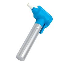 Polidor Dental Portátil Azul Clareador Elétrico com 5 Astes Dentes Brancos Saudáveis