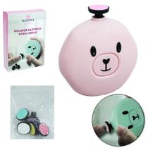 Polidor eletrico para unhas urso com 6 lixas rainha chic a pilha Polidor eletrico para unhas urso com 6 lixas rainha chic a pilha