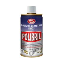 Polidor Polibril Metais Brancos Finos Líquido 200ml Bombril Polidor Polibril Metais Brancos Finos Líquido 200ml Bombril