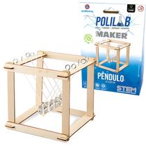 Polilab Maker Mini Brinquedo STEM Experimento Científico Interativo
