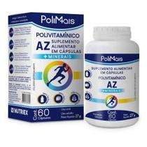 PoliMais polivitamínico AZ minerais 60 cápsulas Nutriex PoliMais polivitamínico AZ minerais 60 cápsulas Nutriex
