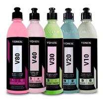 Polimento automotivo profissional vonixx v10 v20 v30 v40 v80