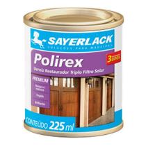 Polirex verniz restaurador 225ml mogno sayerlack