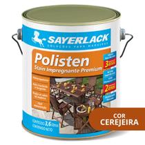 Polisten Sayerlack Stain Impregnante Premium Cerejeira Lata de 3,6 litros