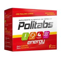 Politabs energy com 60 capsulas - MARCA EXCLUSIVA