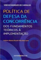 Política de defesa da concorrência: dos fundamentos teóricos à implementação Política de defesa da concorrência: dos fundamentos teóricos à implementação
