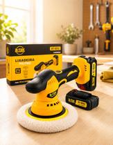 Politriz 2 Baterias 1000w Lixadeira Roto Orbital 5000 Rpm Profissional Potente Bivolt Politriz 2 Baterias 1000w Lixadeira Roto Orbital 5000 Rpm Profissional Potente Bivolt