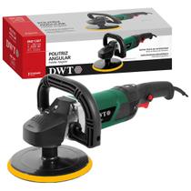 Politriz 7 Polegadas 1300W Pad1307 DWT Angular 180mm 3000rpm ideal Polimento