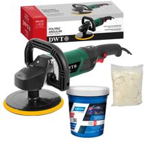 Politriz 7 Polegadas 1300W Pad1307 DWT Angular 180mm 3000rpm ideal Polimento Politriz 7 Polegadas 1300W Pad1307 DWT Angular 180mm 3000rpm ideal Polimento