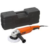 Politriz angular 5" 600W velocidade variável e maleta - WP600K - Black + Decker