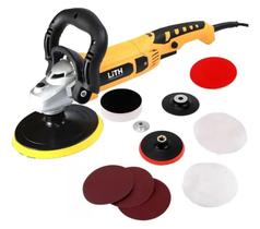 POLITRIZ ANGULAR 6POL 1050W 220V kit POLIMENTO E ACESSÓRIOS