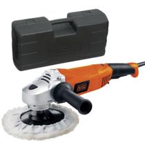 Politriz angular 7" 1300 watts com velocidade variável e maleta - WP1500K - Black + Decker Politriz angular 7" 1300 watts com velocidade variável e maleta - WP1500K - Black + Decker