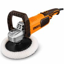Politriz Angular Elétrica Automotiva Ingco Profissional 1400W 220v 7 Polegas Velocidade Variável Politriz Angular Elétrica Automotiva Ingco Profissional 1400W 220v 7 Polegas Velocidade Variável