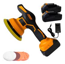 Politriz Automotiva Roto Orbital 150mm Sem Fio 2 Baterias 21v