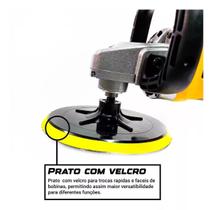 Politriz E Lixadeira Grande 1300W 7 Polegadas 6 Vel 220V