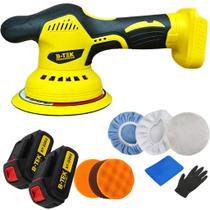 Politriz lixadeira a bateria Roto Orbital Automotiva 2 Baterias 21v