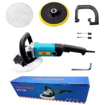 Politriz Lixadeira Angular 7 Polegadas 1400 Watts Elétrica Automotiva Pro 220v SG-9180 KaQi Politriz Lixadeira Angular 7 Polegadas 1400 Watts Elétrica Automotiva Pro 220v SG-9180 KaQi