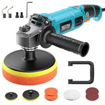 Politriz/Lixadeira Buffer Seesii 1600W 7" com Velocidade Variável e Kit Politriz/Lixadeira Buffer Seesii 1600W 7" com Velocidade Variável e Kit