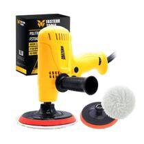 Politriz Lixadeira Multifunções Automotiva 5 Polegadas 700w 6 velocidades com boina e base Polidora elétrica de mão Politriz Lixadeira Multifunções Automotiva 5 Polegadas 700w 6 velocidades com boina e base Polidora elétrica de mão