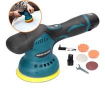 Politriz Lixadeira Polidora Automotiva Sem Fio Super Potente 380W 8 Velocidades Ótimo Acabamento Bateria 12V