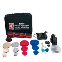 Politriz nano hibrida a bateria 12V com 2 baterias e acessórios - SGT-8110 (110V/220V) Politriz nano hibrida a bateria 12V com 2 baterias e acessórios - SGT-8110 (110V/220V)