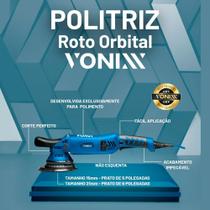 Politriz Orbital 5" 220v + Kit V10 V20 V30 + Glizz Vonixx