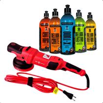 Politriz Orbital SGT Colors 15mm 110V Preta Com Massa De Polir 1Kg E Boinas 5" Para Corte e Lustro Politriz Orbital SGT Colors 15mm 110V Preta Com Massa De Polir 1Kg E Boinas 5" Para Corte e Lustro