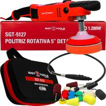 Politriz Rotativa Sigma Tools Red Shine 1200w 110v 220v M14 Sgt + Mini Politriz
