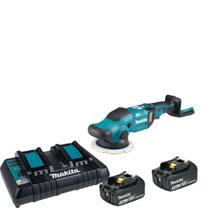 Politriz Roto Orbital 2 Baterias 18v Makita Dpo500z + Carregador Duplo